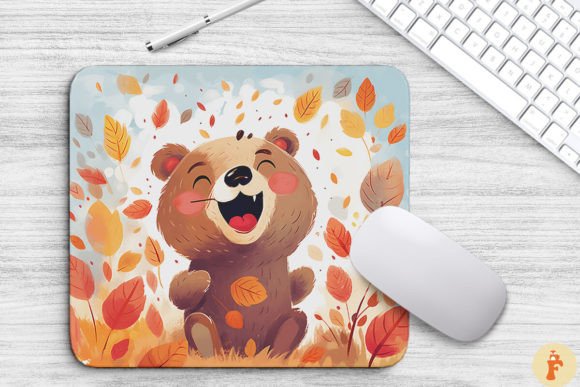Download Happy Bear Laughing in Autumn Forest - Happy bear Collection