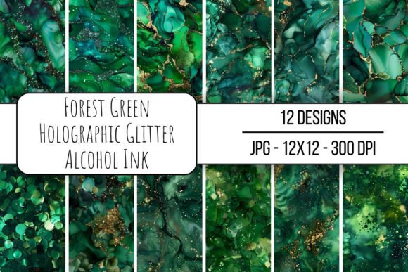 Download Forest Green Holographic Glitter - Premium Bundle